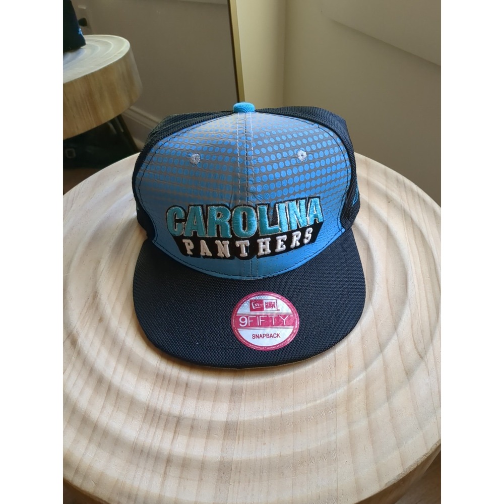 Carolina Panthers Hat Cap Men Snapback Blue‎ On Field New Era 9Fifty Logo NFL